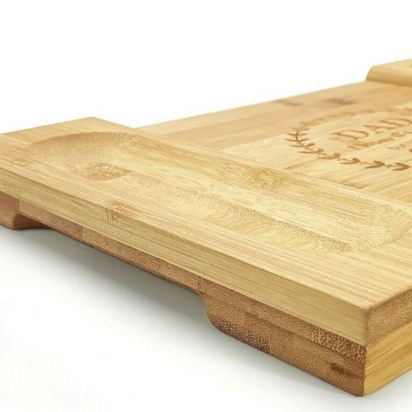 Dad Bamboo Cheese Board - Picture 2 of 7